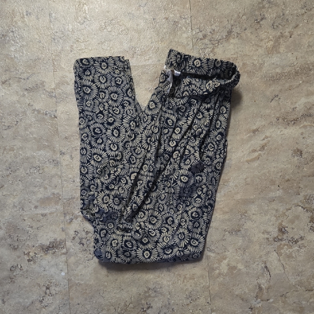 Anthropologie Navy Joggers